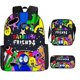 thumbnail image 1 of New Arrival Anime Backpack Cartoon Print Rainbow Friend Primary School Student 8-piece Backpack Shoulder Bag Pencil Case, 1 of 1