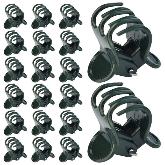 60 Pcs Vine Support Clip Vegetables Plant Clamp Orchid Tomato Trelli Stem Clips Plastic