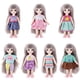 thumbnail image 2 of Ropa y accesorios para muñecas 7 piezas Falda Vestido Conjuntos Zapatos, 2 of 9