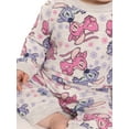 thumbnail image 3 of Stitch Baby Allover Print Romper with Long Sleeves, Sizes 0/3M-24M, 3 of 6