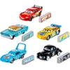 Disney Pixar Cars NASCAR Through The Years 5-Pack, Set of 5 Die-Cast Toy Race Cars in 1:55 Scale, 1.16 lb