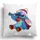 thumbnail image 4 of Funda de almohada con luz LED Kawaii Stitch, decoración para fiesta de Navidad, funda de cojín, regalo de Año Nuevo para decoración del hogar, 45 x 45 cm, 4 of 5