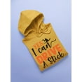 thumbnail image 3 of Yes I Can Drive A Stick Hoodie Women -Image by Shutterstock, Female Medium, 3 of 4