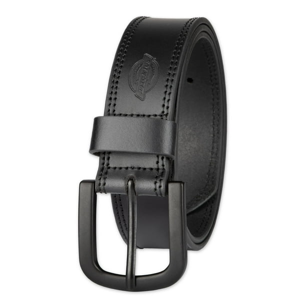 Cinturón de Cuero Dickies para Hombre 38mm Negro Talla 34