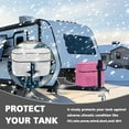 thumbnail image 4 of Yuyamidu Pink Propane Tank Cover Fits 20LB Dual RV Camper Propane Tank Cover Weather Resistant Heavy Duty Gas Cylinder Protection RV Accessories, 4 of 8