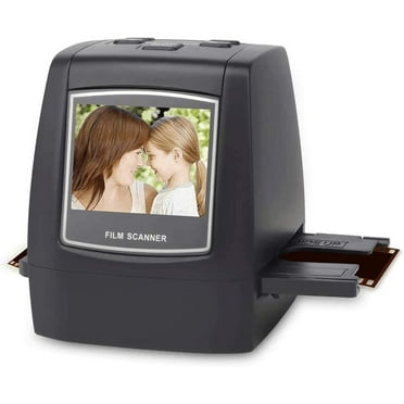 DIGITNOW Film Scanners with 22MP Converts 126KPK/135/110/Super 8 Films, Slides & Negatives All in One into Digital Photos, 2.4" LCD Screen