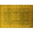 thumbnail image 1 of Ahgly Company Indoor Rectangle Oriental Yellow Traditional Area Rugs, 8' x 10', 1 of 4