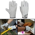 thumbnail image 3 of Guantes Resistentes Al Calor Guantes Para Acampar Guantes De Cuero Barbacoa Al Aire Libre Guante Resistente Al Desgaste Guantes Para Actividades De Trabajo Al Aire Libre Vogacara VI011528-00, 3 of 6