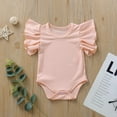 thumbnail image 1 of DPTALR Newborn Romper Clothes Set Baby Girl Cotton Short Sleeve Kids Infant Bodysuit, 1 of 9