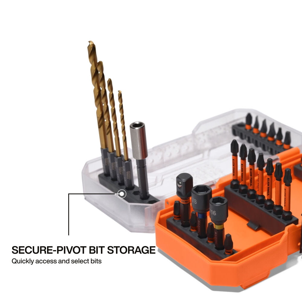 Klein Tools Drill And Driver Bit Set, 32 Pieces
