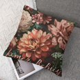thumbnail image 7 of Eucalyptus Leaves Joyful in Hope Bird Chickadee Throw Pillow Covers,  Seasonal Spring Fall Terracotta sage Flowers Cushion Case for Sofa Couch, 7 of 7