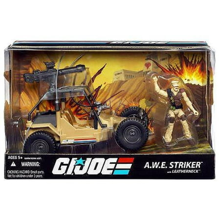 g.i. joe a.w.e. striker with leatherneck