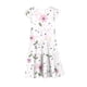 thumbnail image 2 of Vestido de Verano de Manga Corta para Niñas Estampado Floral de Bolsillo de Cuello Redondo Top Casual para Niños, 2 of 5