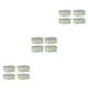 thumbnail image 4 of Inteprter Contenedores de almacenamiento no tóxicos para alimentos - Conservar el sabor y la nutrición Contenedor de plástico sin BPA Verde 4 Type1 NO1, 4 of 6