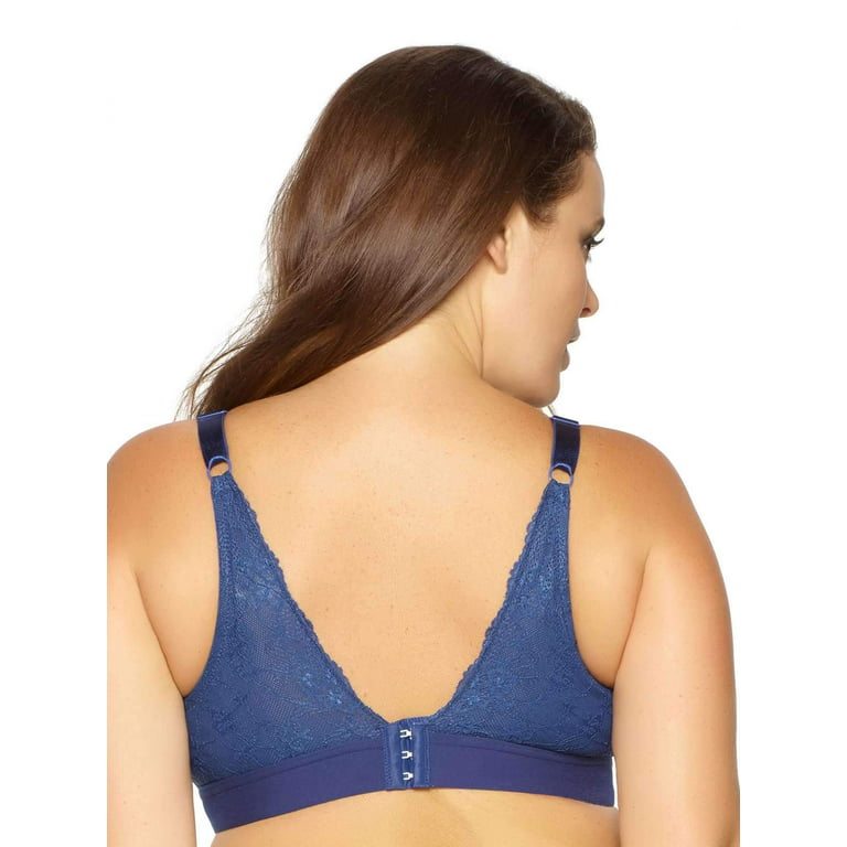 Paramour by Felina | Ariel Wire Free Bralette | Contour | Seamless |  Support (Black, 36DDD)