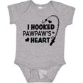 thumbnail image 3 of Inktastic I Hooked Pawpaw's Heart with Fishing Rod Boys or Girls Baby Bodysuit, 3 of 5