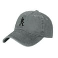 thumbnail image 5 of Rock And Roll Bigfoot Adult Adjustable Classic Washed Casquette Cap Hat Baseball Cap For Man For Woman, 5 of 5