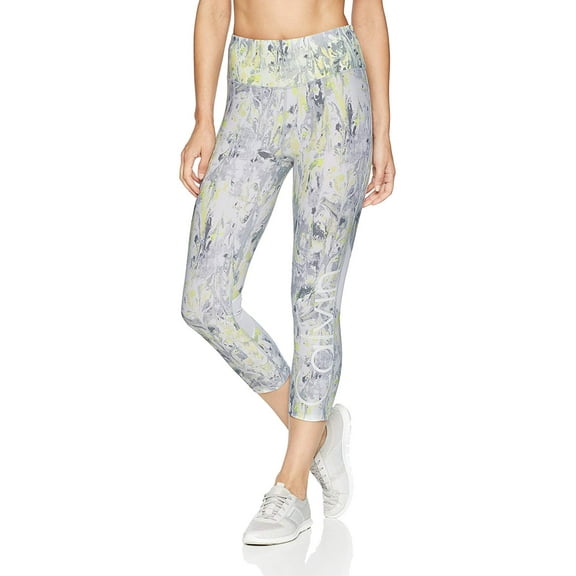 Calvin Klein Womens Performance Synthesis High Rise Cropped Leggings;X-Small