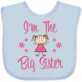 thumbnail image 3 of Inktastic The Big Sister Girls Baby Bib, 3 of 4