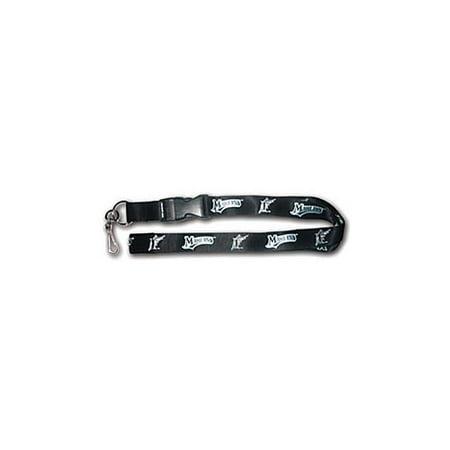Florida Marlins Jays MLB Genuine Merchandise Lanyard, Black