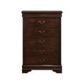 thumbnail image 4 of Pemberly Row Transitional Full Panel 3PC Bedroom Set in Cherry, 4 of 23