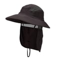 thumbnail image 1 of Sombrero de pescador Sunnimix de ala ancha Unisex Gris oscuro, 1 of 8