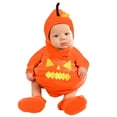 thumbnail image 4 of TBWNWG Baby Halloween Costumes Newborn,Toddler Boys Halloween Pumpkin Romper Soft Hooded Bodysuit Long Sleeve Warm Outfit,Size 18-24 Months, 4 of 8