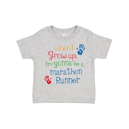 

Inktastic Marathon Runner Future Boys or Girls Toddler T-Shirt