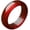 Red, variant on Green Jade Ring for Women - Jade Accessories, Good Luck Fortune Stackable Rings with Natural Stone Bands and Bangles for Women and Men