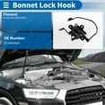 thumbnail image 4 of Conjunto de pestillo del capó para Kia Soul 2020-2023, bloqueo de capó, liberación No. 81130K0000, 1 Pc, 4 of 7