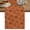 Burnt Orange, variant on Western Cowboys Table Runner, Vintage Farmhouse Cow Nature Scenery Washable Cotton Linen Table Runners 70 Inches Long, Dresser Scarf Runner for Dining/Kitchen/Coffee/TV Stands/Cabinets 13''x70''