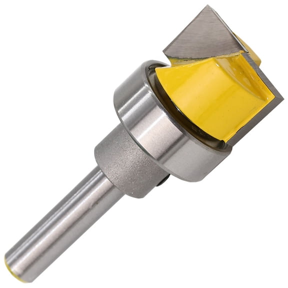 SENRISE Milling Cutter Bit Alloy Blade Cemented Carbide Constructed Yellow