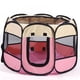thumbnail image 1 of Parque infantil portátil, plegable e impermeable para mascotas, con malla transpirable Oxford., 1 of 7