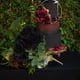 thumbnail image 5 of GOOHOCHY Ramo artificial de 9 ramas para Halloween, rosas negras, flores falsas, 5 of 8