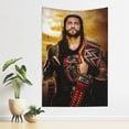 thumbnail image 5 of Roman Reigns Tapestry, Wall Hanging Tapestry, Wall Art Tapestries Poster, Home Decor For Bedroom Living Room Dorm, 60"X40", 5 of 8