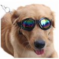 thumbnail image 1 of Dog UV Glasses Dog Goggles, Puppy Dog UV Glasses with Adjustable Strap, Anti-Fog Windproof Foldable Pet compatible Small Medium Dogs, 1 of 2