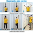 ATENTO Shoulder Rehab Pulley System with Foam HandlesArm Pulley with