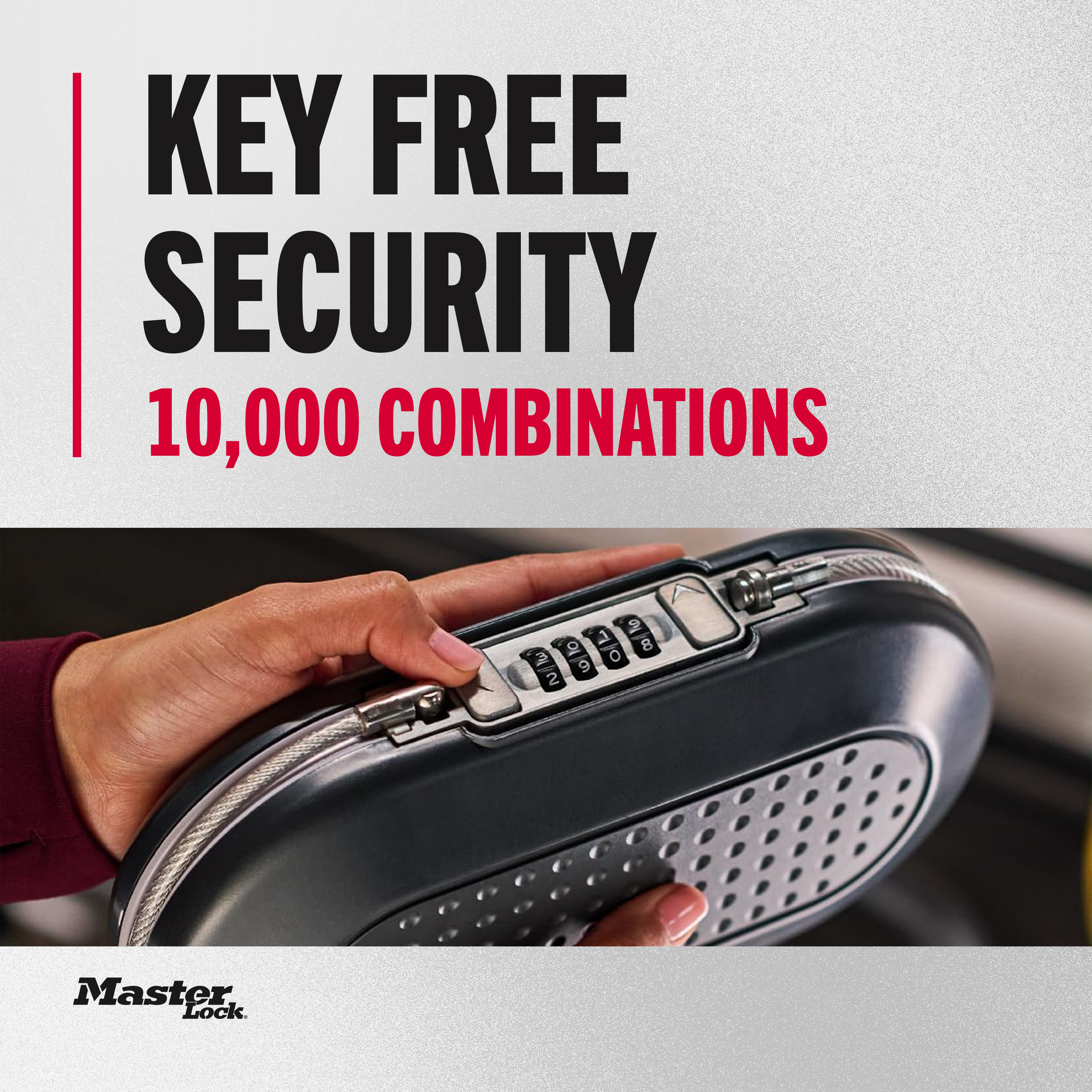 Master Lock 5900D Portable Travel Safe with Cable photo 2