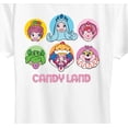 thumbnail image 3 of Candy Land - Character Grid - Women's Short Sleeve Graphic T-Shirt, 3 of 5