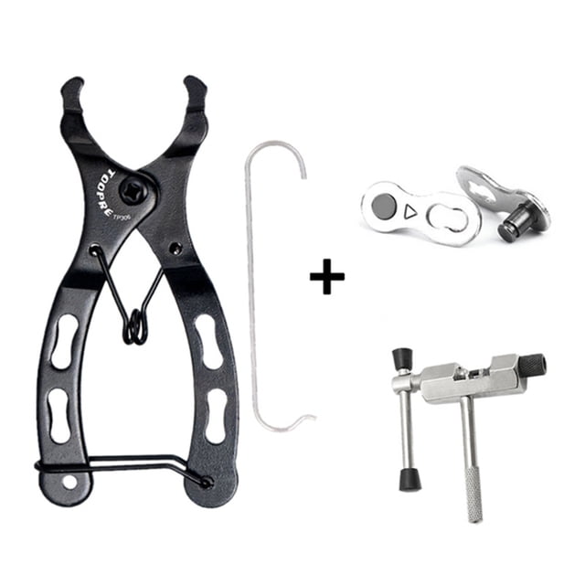 Bike Chain Link Tool Chain Pliers Clamp with Hook Chain Breaker 8-Speed Chain Links MTB Road Cycling Chain Kit