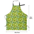 thumbnail image 5 of Bingfone Watercolor Kiwi Fruits Summer Apron Gifts For Men, Women Professional Grade Chef Apron for Kitchen,BBQ & Grill, 5 of 8