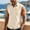 Beige, variant on WIZUTIZ Mens Casual Linen Tank Tops for Summer Cooling Beach Shirts Fitted Sleeveless T-Shirt Button Down Shirt Workout Tees