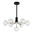 thumbnail image 1 of Xtricity - Pendant Light, 27.55 '' Width, From Opera Collection, Black, 1 of 3