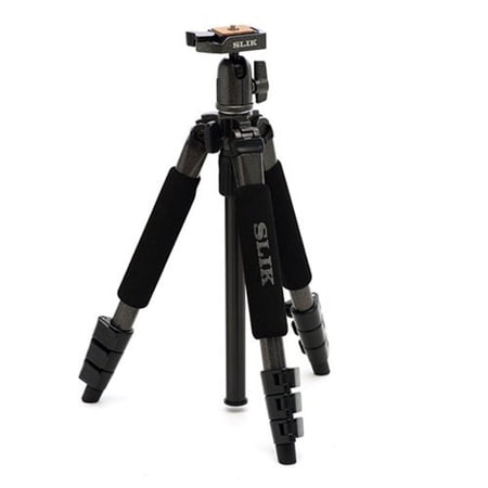 Slik Sprint Mini II GM 4-Section Tripod w/ SBH-100DQ Ballhead (Gunmetal Grey)