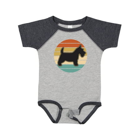 

Inktastic Scottie Dog Vintage Scottish Terrier Gift Baby Boy or Baby Girl Bodysuit