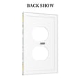 thumbnail image 4 of Kll Lemon Wall Plate,Gloss Finish,Standard Size 1 - 5" X 3", Polycarbonate Thermoplastic,Electric Receptacle Plug Covers, 4 of 8