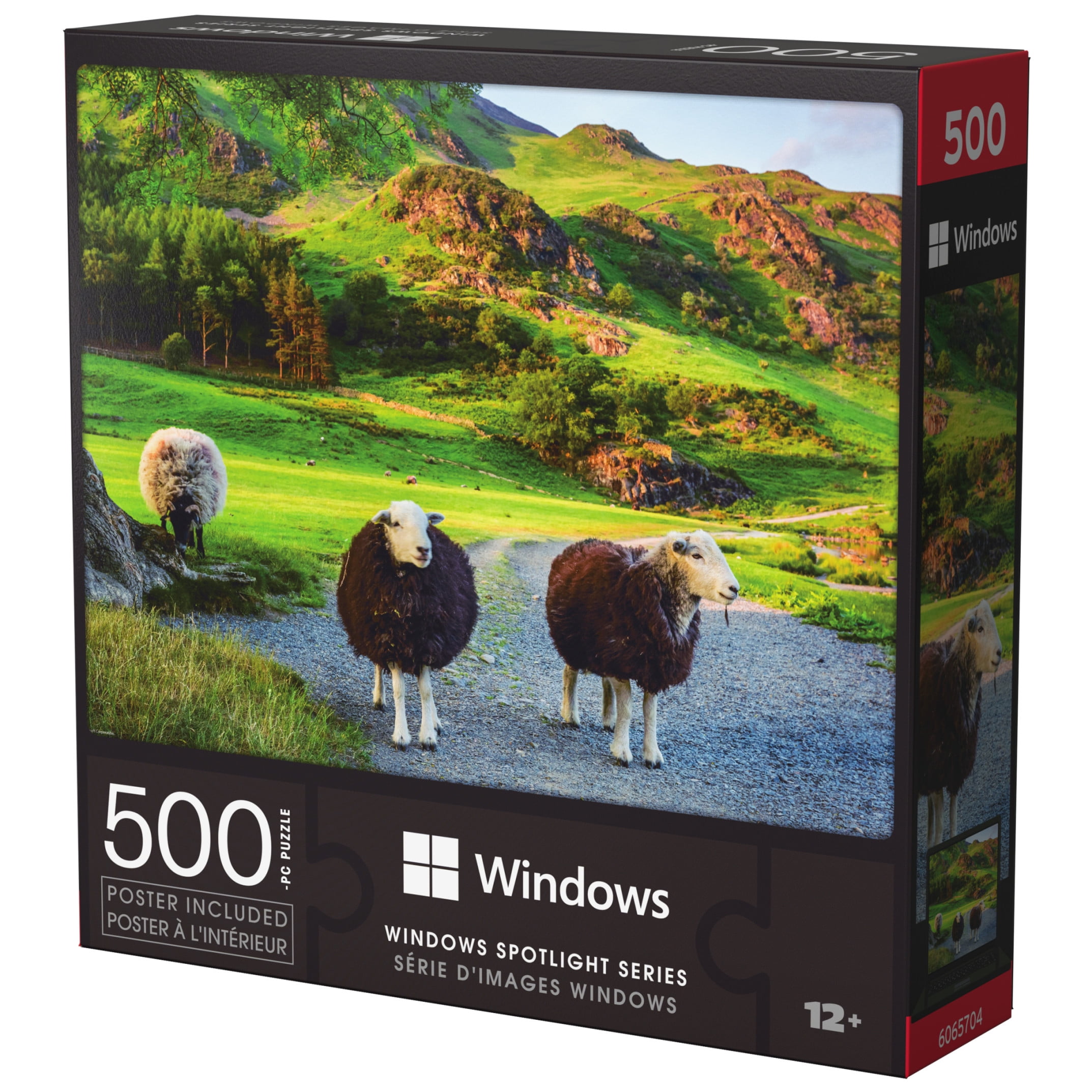 Spin Master Games, Microsoft Windows 500-Piece Jigsaw Puzzle and Poster, for Ages 8 and up