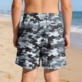 thumbnail image 5 of ATOGUTA Swim Shorts for Boys with Liner Bathing Suits Summer Quick Dry Swimwear Swim Trunks Size 5T-14, Gray, 5 of 6
