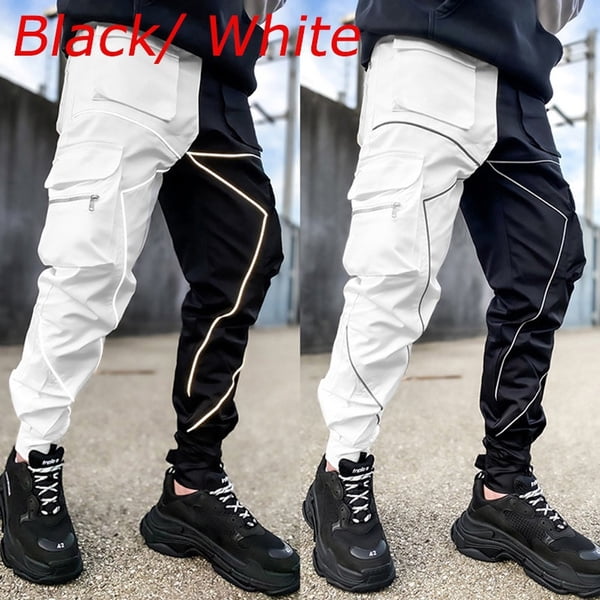 Running Pants Men Sport Casual Cargo Pants Men's Fitness Pants Loose