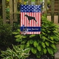 thumbnail image 2 of USA Patriotic Doberman Pinscher Garden Flag, 2 of 2